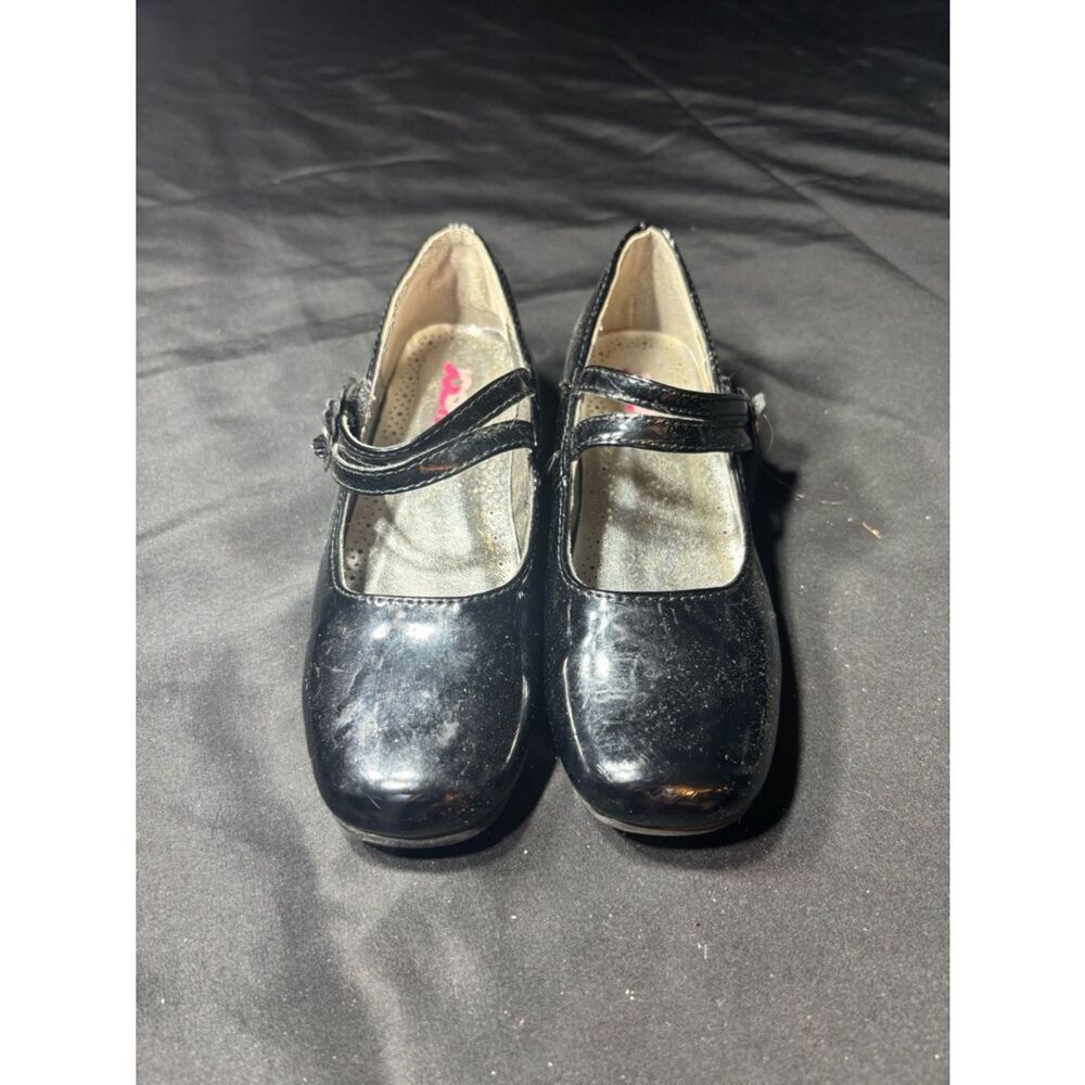 Josmo Girls Black Patent Mary Jane Shoes EPC Size 12